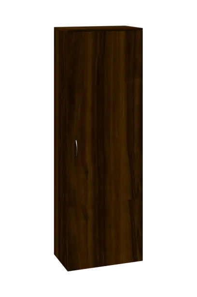 CSR 5 - 41 šatní skříň, 1-dveřová, ramínko, pravá, 1800x400x600, ořech královský